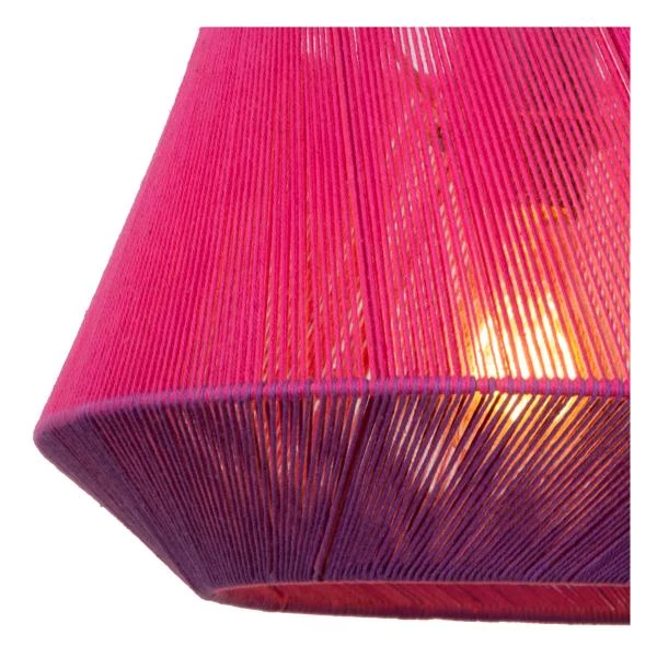 Lucide JESSICA - Hanglamp - Ø 30 cm - 1xE27 - Roze - detail 1